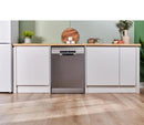 Bosch Series 4 SMS4EKI06G Wifi Connected Full Size Dishwasher - Silver Inox