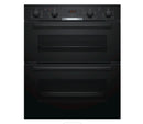 Bosch Series 4 NBS533BB0B Built Under Electric Double Oven - Black
