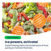 Bosch Series 4 GIN81VEE0G Integrated 177cm Frost Free Upright Freezer with Fixed Door Hinge Kit