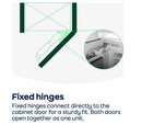 Bosch Series 4 KIR81VFE0G Integrated Upright 177cm Fridge - Fixed Door Hinge Kit
