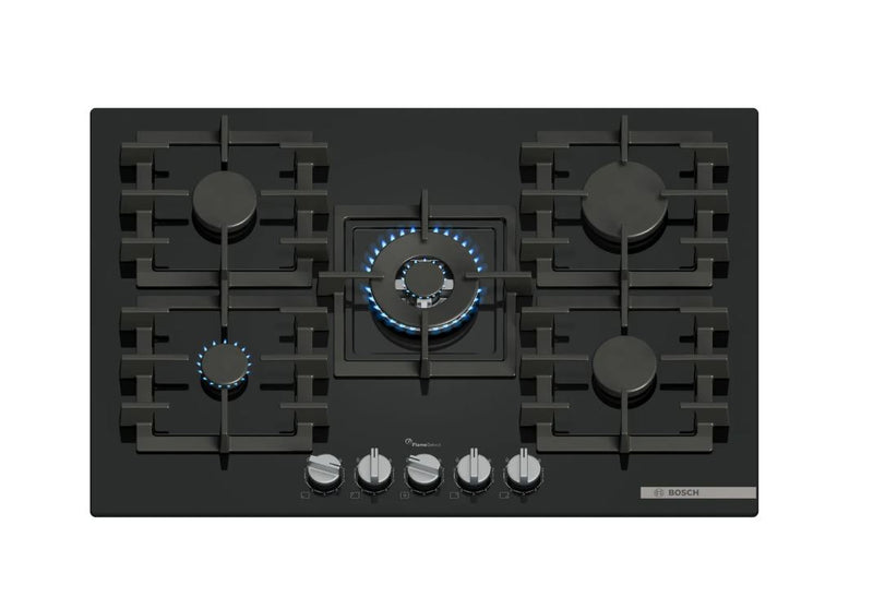 Bosch Series 6 PPQ7A6I40 75cm Gas Hob - Black