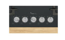 Bosch Series 6 PPQ7A6I40 75cm Gas Hob - Black