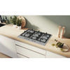 Bosch PGM7B5K90 75cm Gas Hob - Stainless Steel
