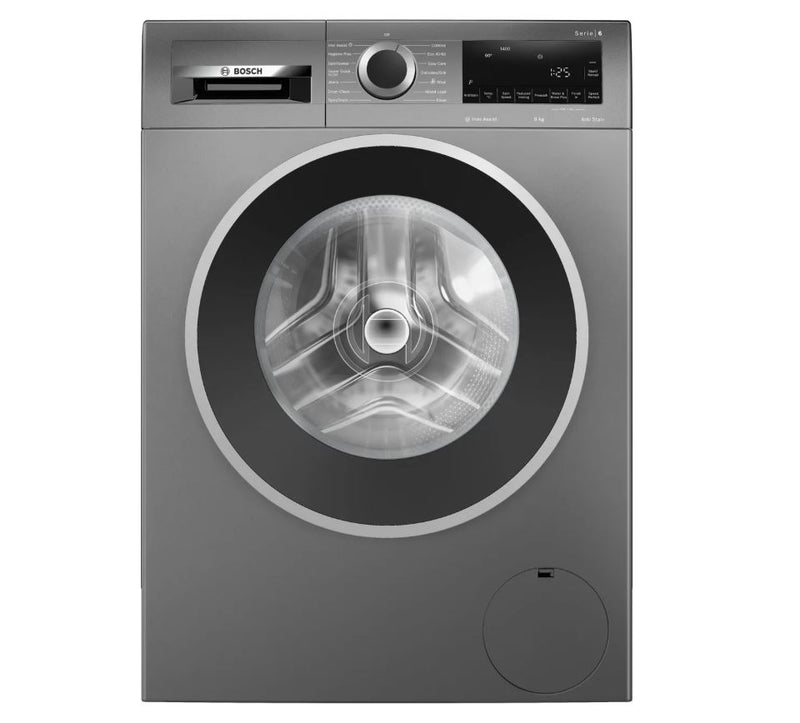 Bosch Series 6 WGG244ZCGB 9kg Washing Machine with 1400 rpm - Cast Iron Grey