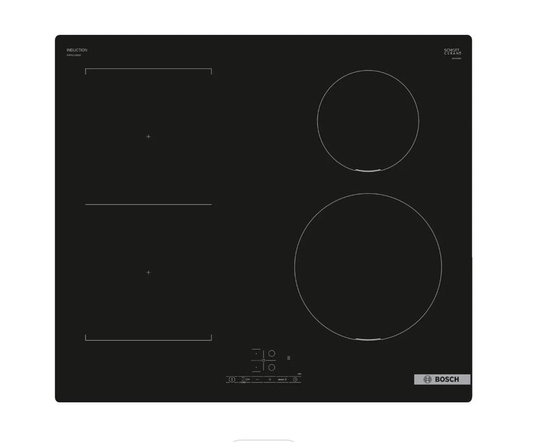 Bosch Series 4 PWP611BB5B 60cm Induction Hob - Black