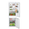 Bosch Series 2 KIN86NSE0G 177cm 60/40 Integrated Frost Free Fridge Freezer with Sliding Door Hinge - White - E Rated