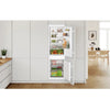 Bosch Series 2 KIN86NSE0G 177cm 60/40 Integrated Frost Free Fridge Freezer with Sliding Door Hinge - White - E Rated