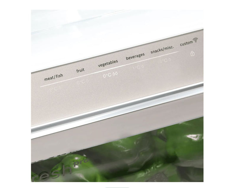 Bosch Series 8 KFF96PIEP Wifi Connected Frost Free American Fridge Freezer - Stainless Steel Effect