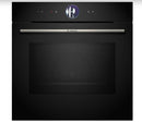 Bosch Series 8 HMG7764B1B Built In Electric Single Oven with Microwave Function with Pyrolytic Cleaning