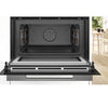Bosch Series 8 CMG7361B1B Built In Compact Electric Single Oven with Microwave Function - Black