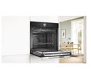 Bosch Series 8 HMG7764B1B Built In Electric Single Oven with Microwave Function with Pyrolytic Cleaning