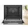 Bosch Series 8 HMG7764B1B Built In Electric Single Oven with Microwave Function with Pyrolytic Cleaning