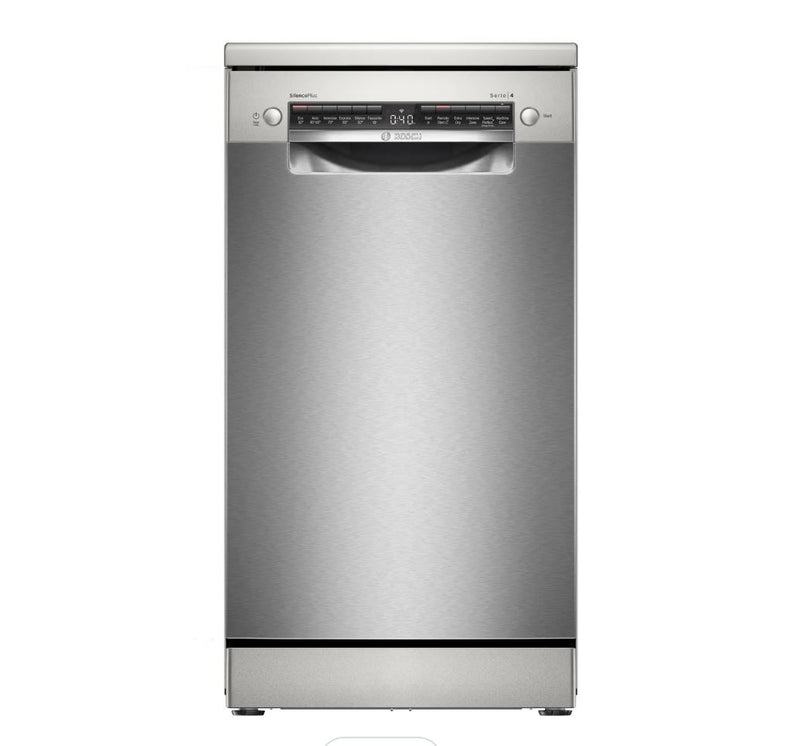 Bosch Series 4 SPS4HMI49G Wifi Connected Slimline Dishwasher - Silver
