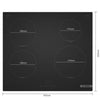 Bosch Series 4 PIE61ABB5E 60cm Induction Hob - Matt Black