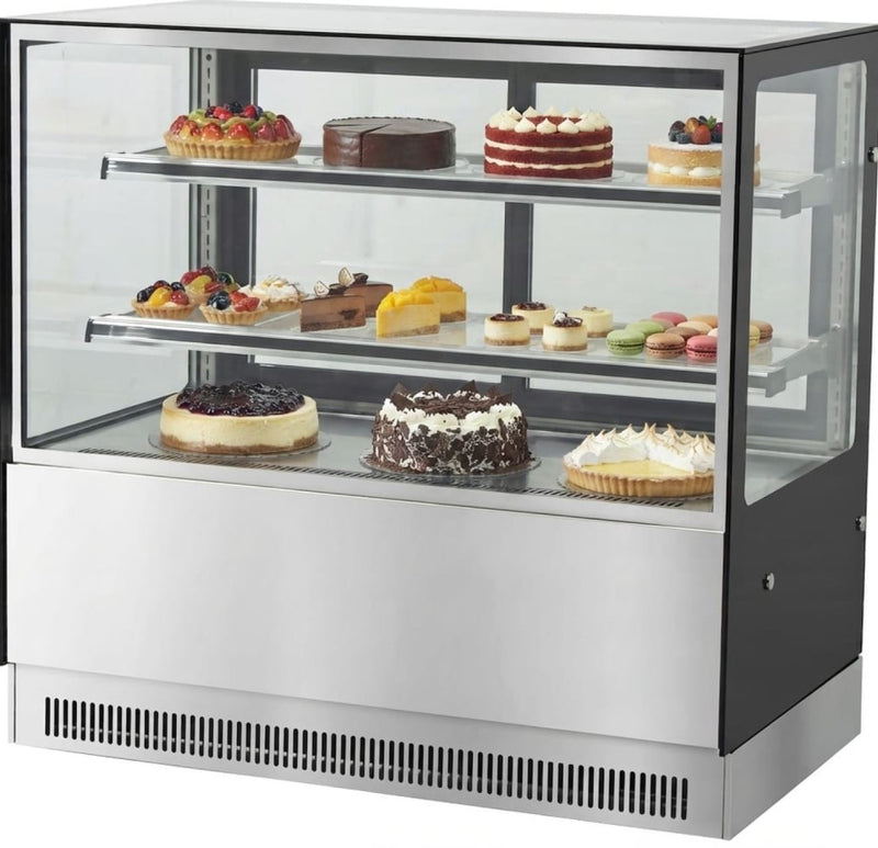 Adexa GN900RF2 : Refrigerated Cake Counter : 2 shelves