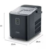 CASO IceChef Compact Ice Cube Maker - Matte Black