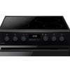 CDA CFC6100MB 60cm Wide Electric Cooker with Ceramic Hob - Black