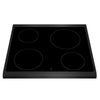 CDA CFC6100MB 60cm Wide Electric Cooker with Ceramic Hob - Black