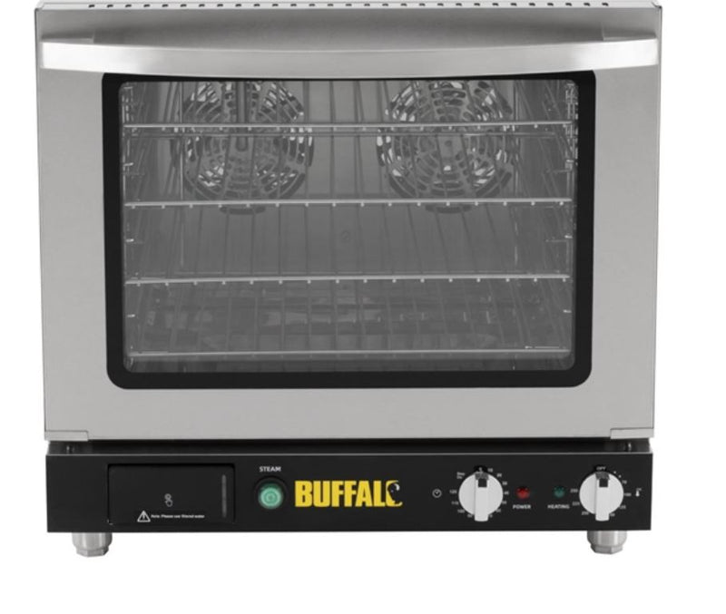 Buffalo Bakery Convection Oven with Steam 66 Ltr