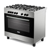 DeLonghi DSRM 905DF 90cm Dual Fuel Range Cooker, Stainless Steel