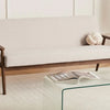 ESRUM Sofa 3 Seater Fabric Dark Brown/ Beige