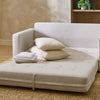 Finn Fabric 2 Seater Sofa Bed - Natural Colour