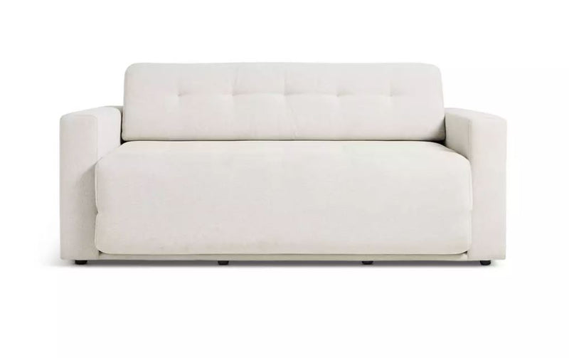 Finn Fabric 2 Seater Sofa Bed - Natural Colour