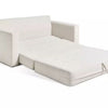 Finn Fabric 2 Seater Sofa Bed - Natural Colour