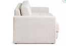 Finn Fabric 2 Seater Sofa Bed - Natural Colour