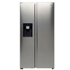 Haier HSW59F18DIMM Plumbed Frost Free American Fridge Freezer - Stainless Steel