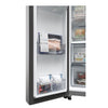 Haier HSW59F18DIMM Plumbed Frost Free American Fridge Freezer - Stainless Steel
