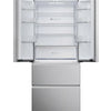 Haier FD 70 Series 3 HFR3718ENMM Total No Frost Multi-door American Fridge Freezer - Platinum Inox