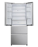 Haier FD 70 Series 3 HFR3718ENMM Total No Frost Multi-door American Fridge Freezer - Platinum Inox