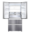 Haier FD 90 Series 7 HFR79F19EFGK Non-Plumbed Total No Frost Multi-door American Fridge Freezer - Sapphire Glass