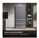 Haier FD 90 Series 7 HFR79F19EFGK Non-Plumbed Total No Frost Multi-door American Fridge Freezer - Sapphire Glass