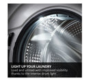 Haier Series 8 HWB100B14858GUUK Integrated 10kg WiFi Connected Washing Machine with 1400 rpm - Graphite