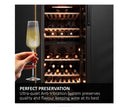 Haier HWS201GDFH1K Wine Cooler - 201 Bottles