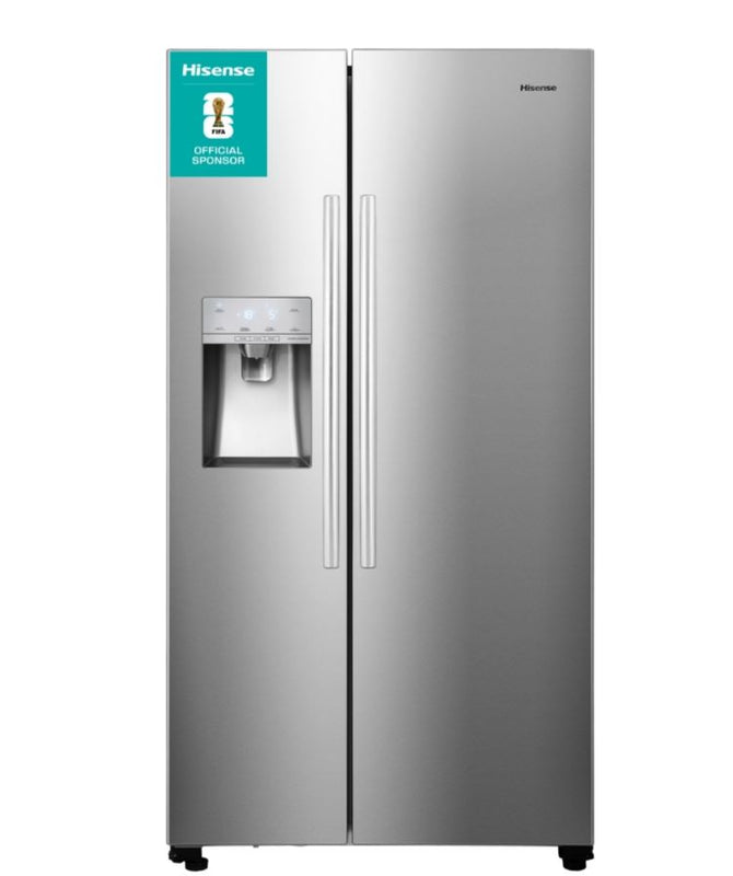 Hisense RS694N4ICE Plumbed Total No Frost American Fridge Freezer (Water + Ice)