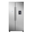 Hisense RS741N4WCE Non-Plumbed No Frost American Fridge Freezer - Stainless Steel