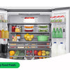 Hisense RS741N4WCE Non-Plumbed No Frost American Fridge Freezer - Stainless Steel