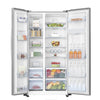 Hisense RS741N4WCE Non-Plumbed No Frost American Fridge Freezer - Stainless Steel