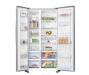 Hisense RS741N4WCE Non-Plumbed No Frost American Fridge Freezer - Stainless Steel