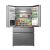 Hisense PureFlat RF749N4SWSE Non-Plumbed Total No Frost American Fridge Freezer - Stainless Steel
