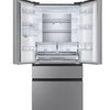 HISENSE PureFlat RF540N4WIE Fridge Freezer - Stainless Steel