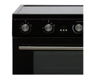 Hisense HDE3211BBUK Double Oven Electric Cooker with Ceramic Hob - Black