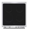 Hisense HDE3211BXUK 60cm Wide Double Oven Electric Cooker with Ceramic Hob - Stainless Steel