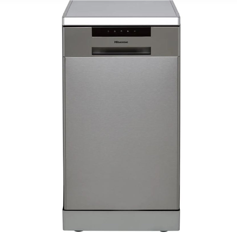 Hisense HS523E15XUK Slimline Dishwasher - Stainless Steel