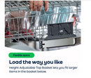 Hisense HS523E15XUK Slimline Dishwasher - Stainless Steel