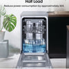Hisense HS523E15XUK Slimline Dishwasher - Stainless Steel