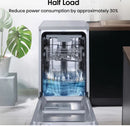 Hisense HS523E15XUK Slimline Dishwasher - Stainless Steel